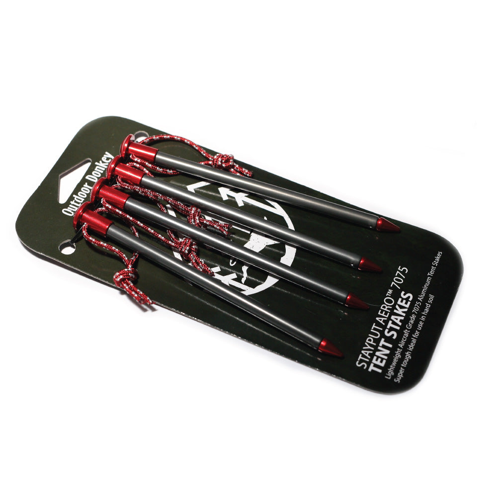 StayPut Aero Tent Stake Package