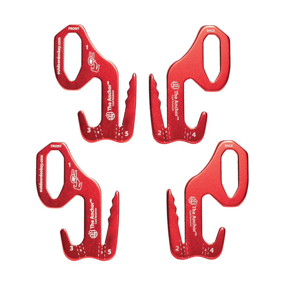 Outdoor Donkey The Anchor Guyline Cord, Rope & Paracord Tensioner