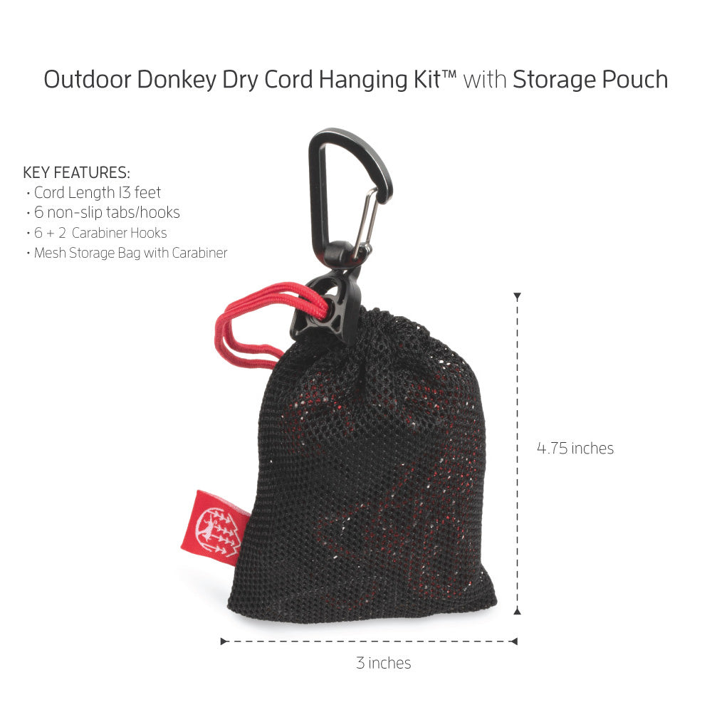 Outdoor Donkey VersaCord Dry Cord Clothesline Hanging Cord Features